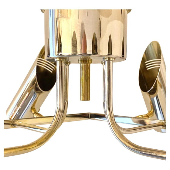 Image 1 of 1X Space Age Multi Lights Deckenleuchte im Stil von Stilnovo, Italien 1970'S