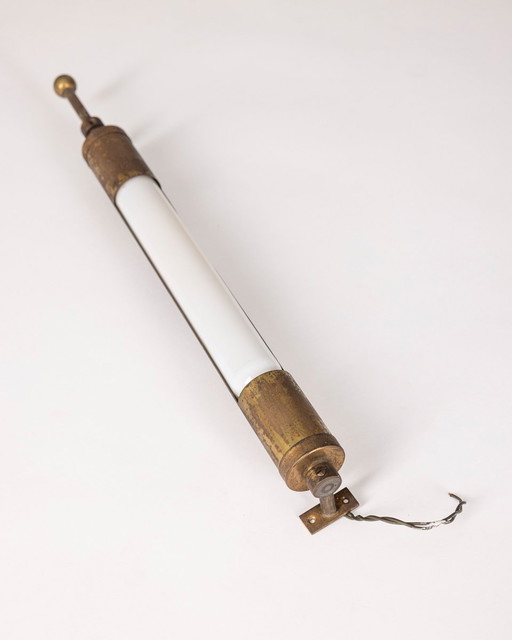 Vintage 1940S Wandleuchte in einstellbarem Messing italienisches Design