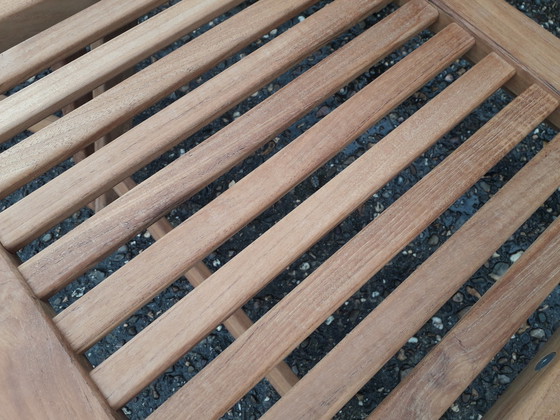 Image 1 of 2x ZGAN Sunyard Veronica Teak-Liegestühle