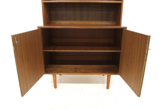 Image 1 of Skandinavischer Bücherschrank aus Teakholz, Schweden, 1960