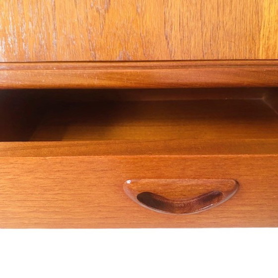 Image 1 of Louis van Teeffelen Wandschrank Dänisches Design Wandsystem Webe 1960s