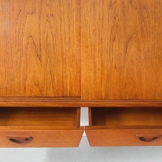 Image 1 of Louis van Teeffelen Wandschrank Dänisches Design Wandsystem Webe 1960s