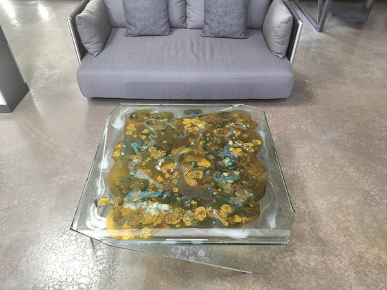 Image 1 of Wunderschöner Design-Couchtisch aus Glas