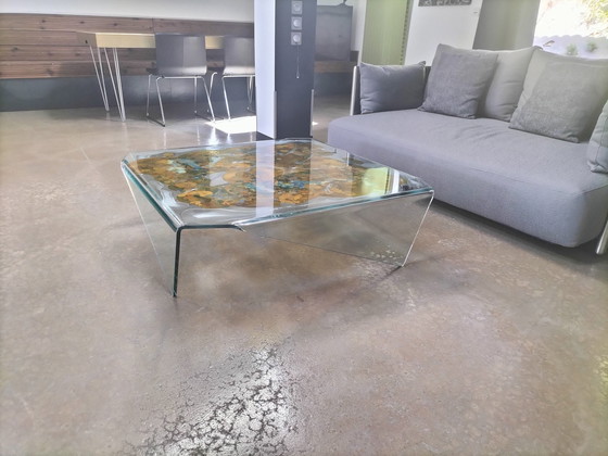 Image 1 of Wunderschöner Design-Couchtisch aus Glas
