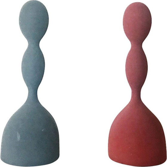 Image 1 of Paar Vintage-Virgo-Lampen von Ilaria Gibertini für Nemo, 1990