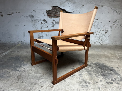 Skandinavischer Vintage-Sessel Safari Chair von Poul Hundevad für Vamdrup