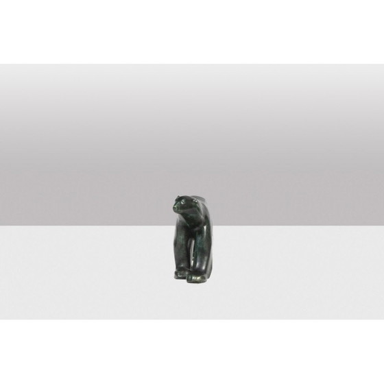 Image 1 of Bronzeskulptur "Weißer Bär" von François Pompon für das Atelier Valsuani, 2006