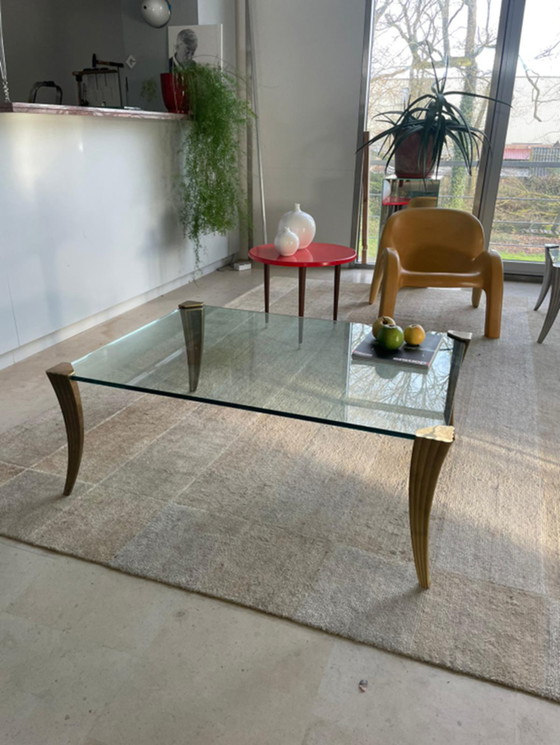 Image 1 of Ghyczy T44 Couchtisch Messing