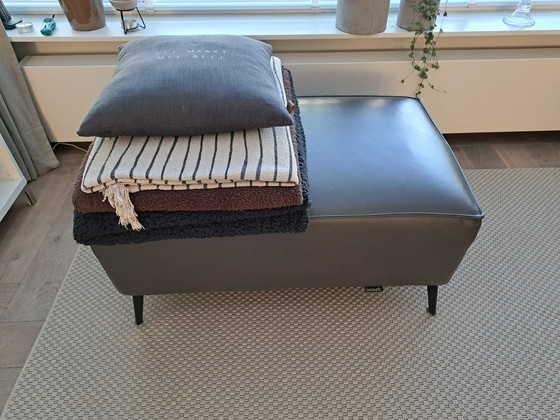 Image 1 of Montel Giant 3-Sitzer-Sofa + Fußhocker