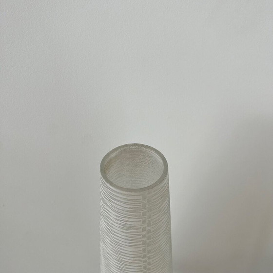 Image 1 of Paar alte Wandlampen aus Glas und Metall, Frankreich 1950