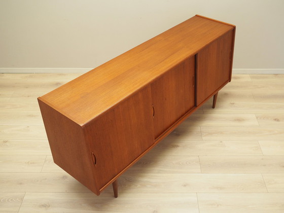 Image 1 of Anrichte aus Teakholz, Dänisches Design, 1970er Jahre, Produktion: Dänemark