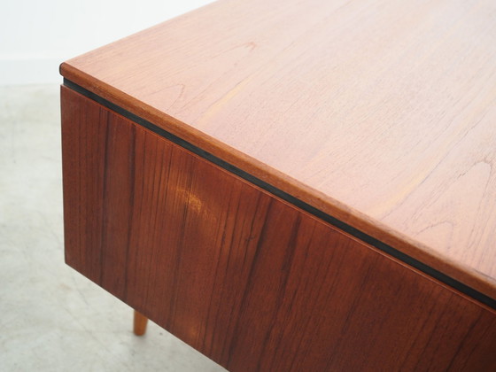 Image 1 of Teakholz-Schreibtisch, Dänisches Design, 1960er Jahre, Designer: J. Svenstrup