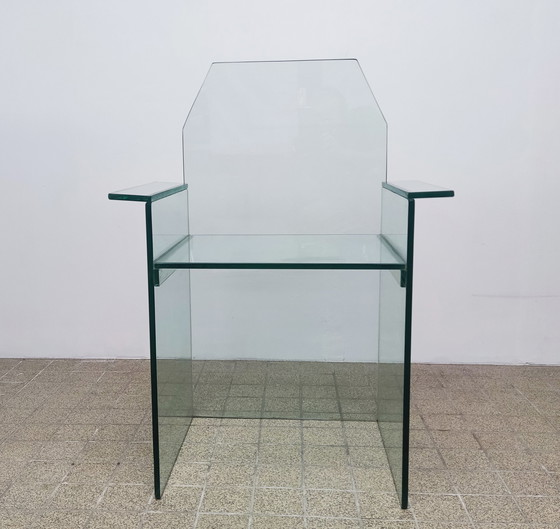 Image 1 of Vintage Sessel aus Glas