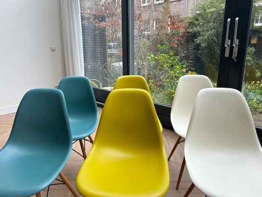 6x Vitra Eames DSW