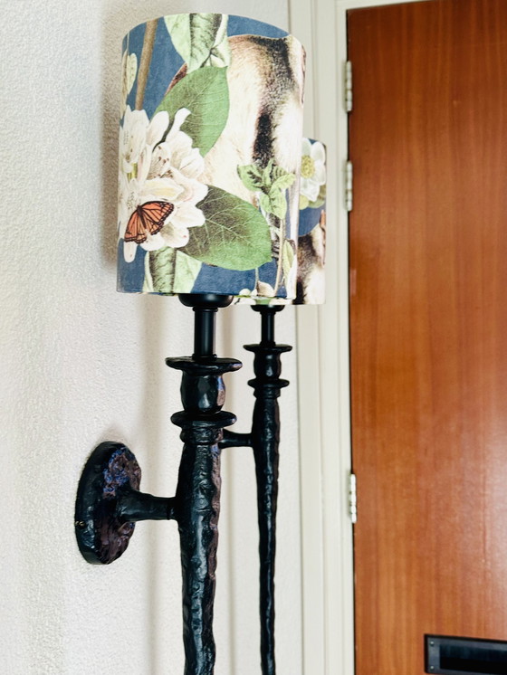 Image 1 of Pieter Adam Melting Paris Porta Romana Wandleuchten 2 Stück