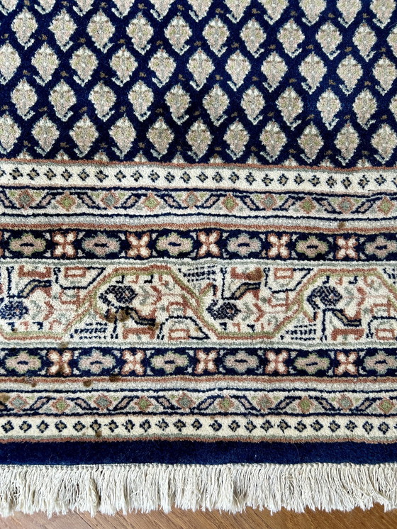 Image 1 of Indischer handgeknüpfter Wollteppich