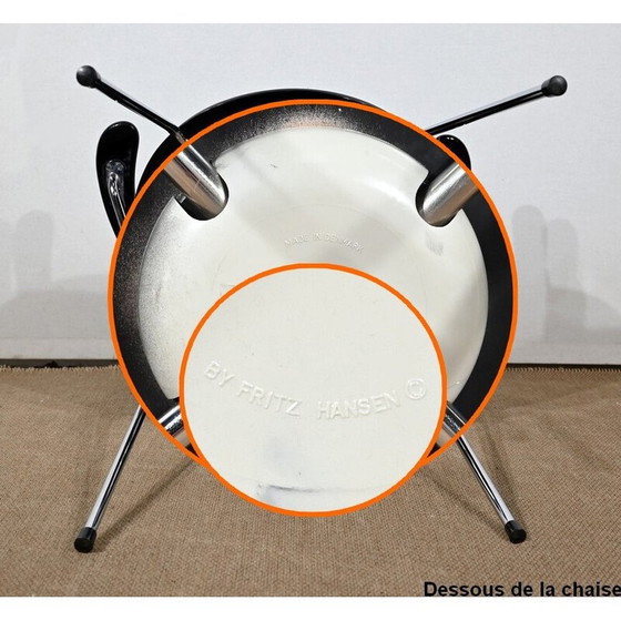 Image 1 of Vintage Stuhl "Serie 7" von A.Jacobsen für Fritz Hansen, Dänemark 1960