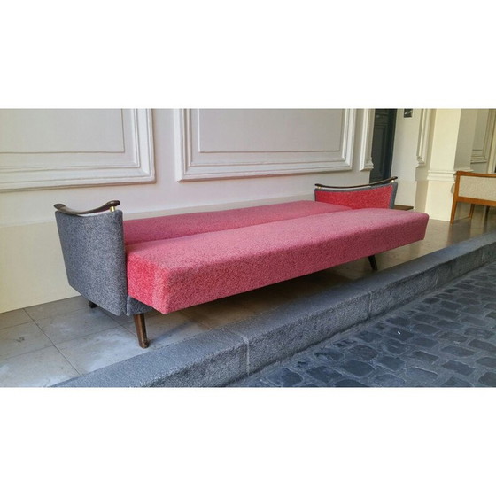 Image 1 of Vintage Schlafsofa Sofa Bett cliclac, 1950