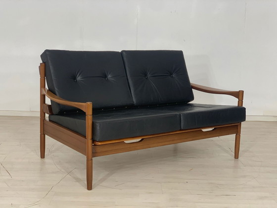 Image 1 of Danish teak sofa couch daybed vintage