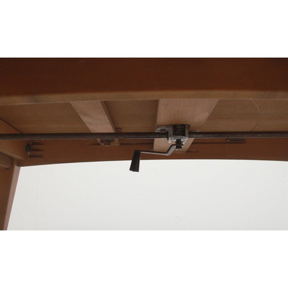 Image 1 of Klappbarer Couchtisch aus Nussbaumholz, 1960er Jahre