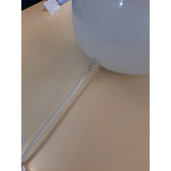 Image 1 of Vintage-Lampe aus Murano Paillons d'argent 1970