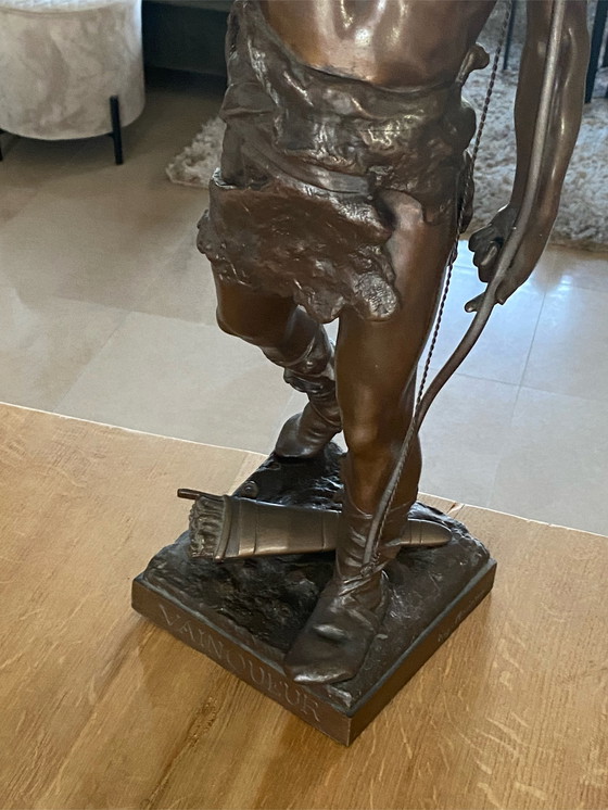 Image 1 of EU G. Marioton - Bronzeskulptur