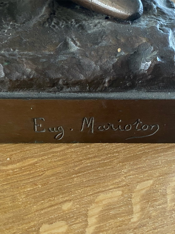 Image 1 of EU G. Marioton - Bronzeskulptur