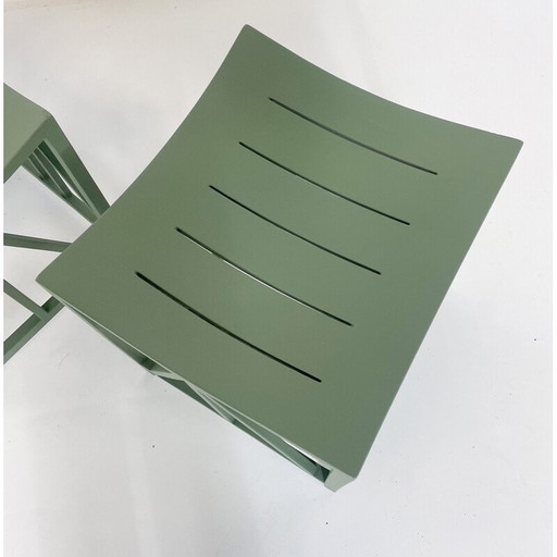 Vintage grün Tutanchamun Modell Hocker