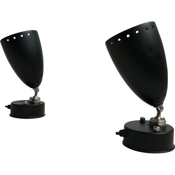 Image 1 of Paar verstellbare Vintage-Wandleuchter