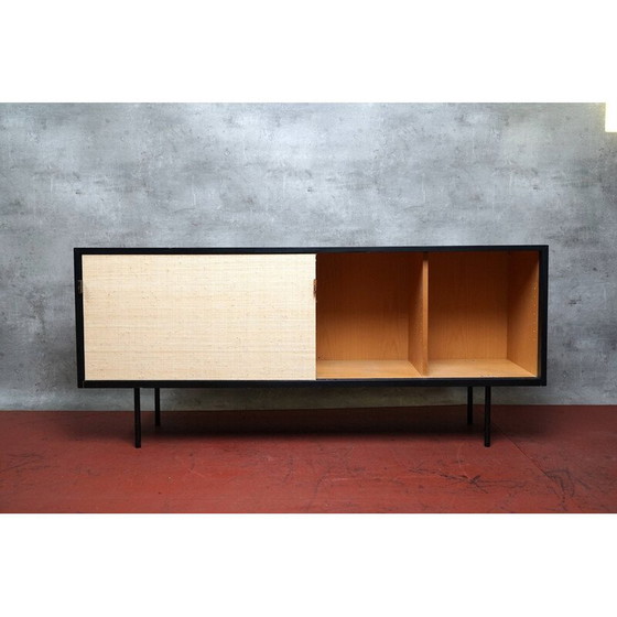 Image 1 of Schwarzes Sideboard von Florence Knoll Bassett für Knoll Inc. 1950
