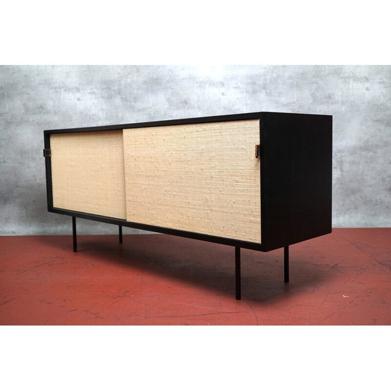 Image 1 of Schwarzes Sideboard von Florence Knoll Bassett für Knoll Inc. 1950