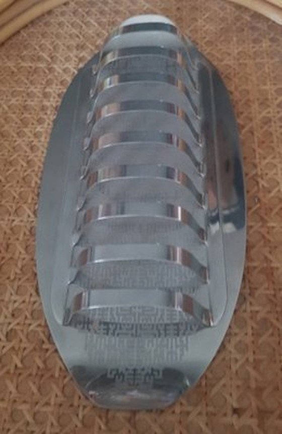 Image 1 of Ikora gemustert Cromargan Toast Halter von Wmf, 1960S