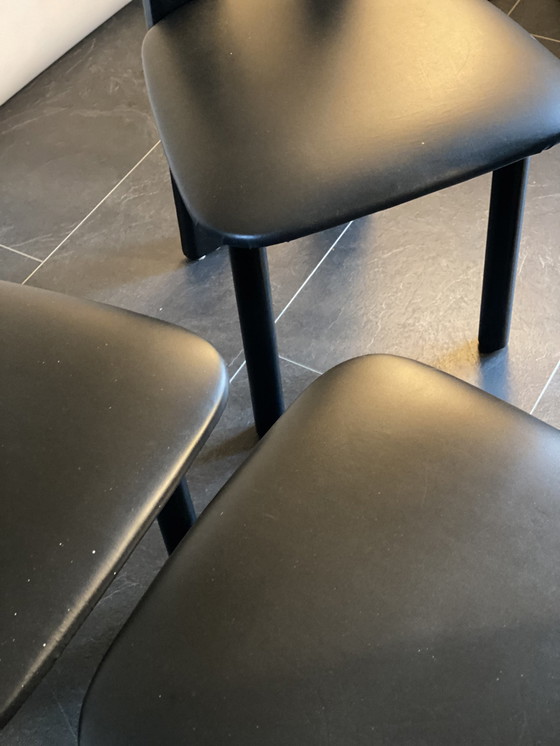 Image 1 of 4x Brutalist Modern Stühle