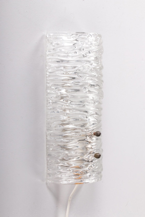 Image 1 of Carl Fagerlund Wandleuchte Modell 8493 hergestellt von Orrefors,1960 Schweden