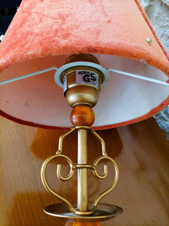 Image 1 of Stehleuchte Konischer Schirm Orange