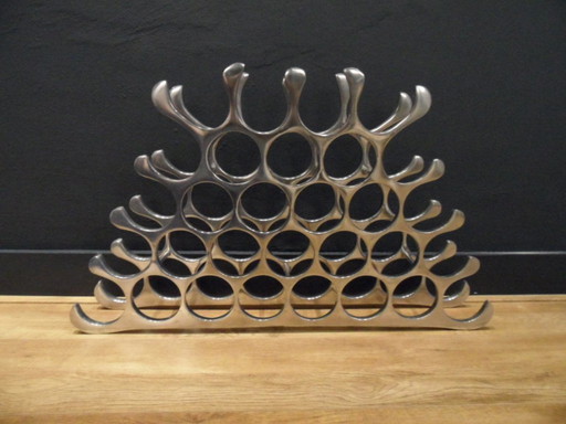 Weinregal aus Metall