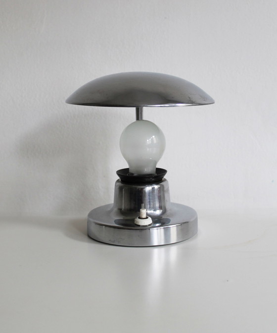 Image 1 of Paar modernistische Tischlampen aus den 1950er Jahren