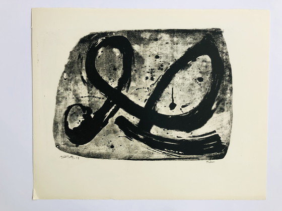 Image 1 of Wim Motz - Lithographie 1959 - Sign