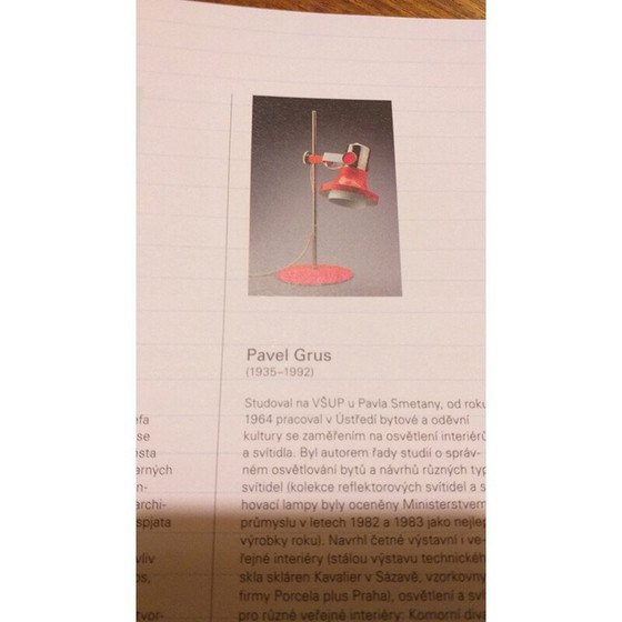 Image 1 of Vintage-Tischlampe von Pavel Grus, 1970er Jahre