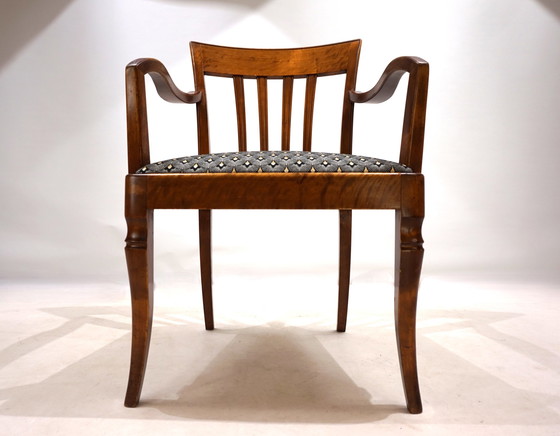 Image 1 of Deutscher Art Deco Kapitänssessel, 1930