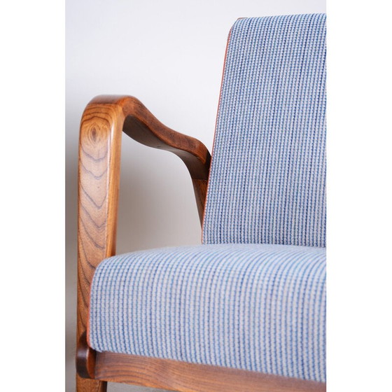 Image 1 of Paar Sessel aus Eschenholz im Art déco-Stil von Jan Vanek, Tschechoslowakei 1940