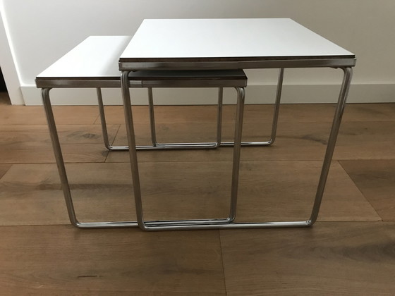 Image 1 of 2x Nisttische Brabantia Holland Mimi Set '60