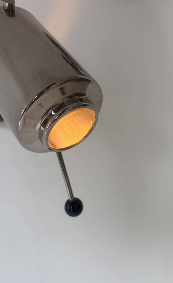 Image 1 of 2X Zodiac Wandleuchten Von Jacques Biny Für Lita - 1965