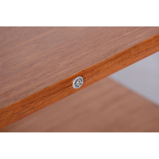 Image 1 of Vintage Bauhaus Couchtisch aus Buche und Chrom von Mücke Melder, Tschechoslowakei 1930