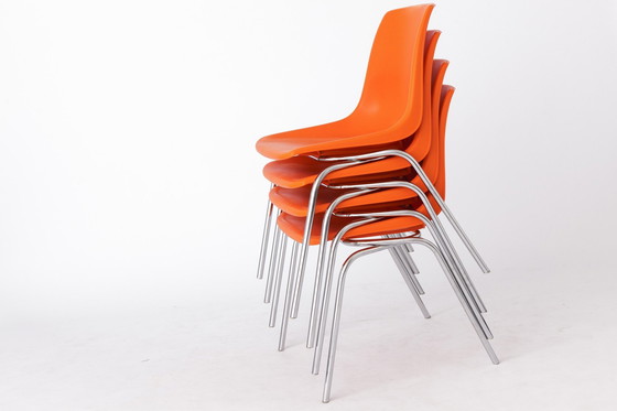 Image 1 of Vintage Stapelstühle 1970S