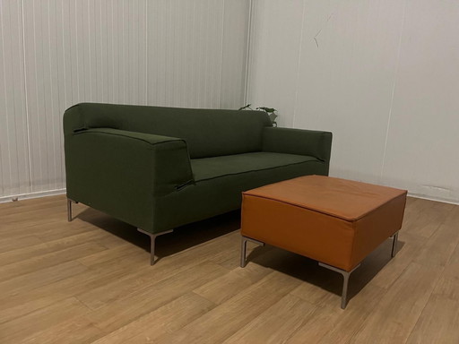 Design On Stock Bloq 3-Sitzer Sofa Grün