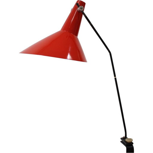 Vintage-Lampe aus lackiertem Metall von Josef Hurka für Kovona, Tschechoslowakei 1960