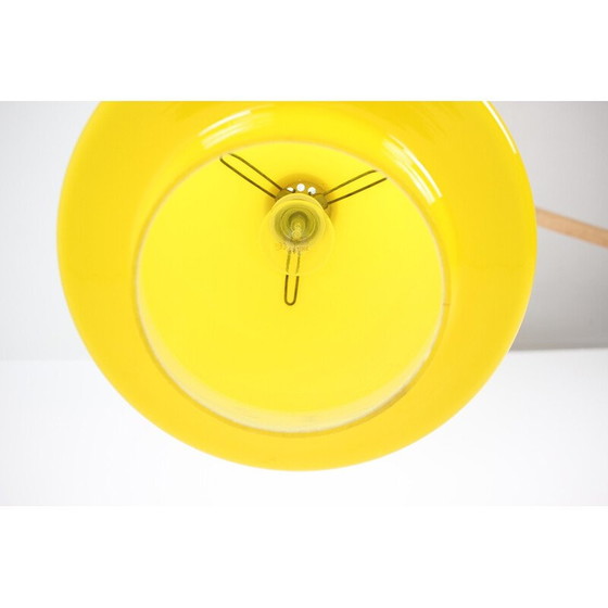 Image 1 of Vintage Glas und Chrom Pendelleuchte, Tschechoslowakei 1960er Jahre