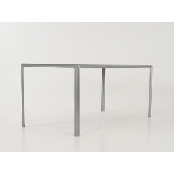 Image 1 of Skandinavischer Aluminium-Schreibtisch von Montana Furniture, 1980er Jahre