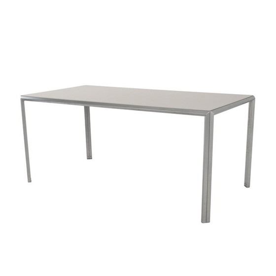 Image 1 of Skandinavischer Aluminium-Schreibtisch von Montana Furniture, 1980er Jahre